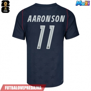 Lacne Muži Futbalové dres Spojené štáty Brenden Aaronson #11 MS 2026 Krátky Rukáv - Preč